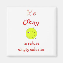 Health, it's okay fridge magnets