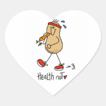 Health Nut T-shirts and Gifts Sticker
