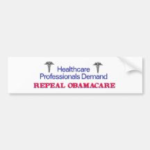 Healthcare Prof Demand Bumper Sticker