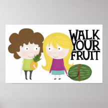 Healthy fruit poster