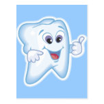 Healthy Happy Teeth Postcard