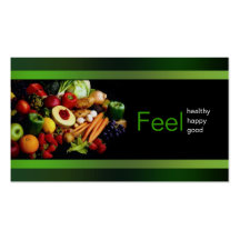 Healthy life  business card