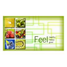 Healthy life  business card