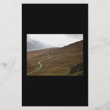 Healy Pass, Winding Road in Ireland. Flyer