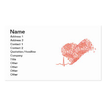 Heart_Beat Business Card Template