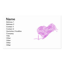 Heart_Beat Business Card Templates