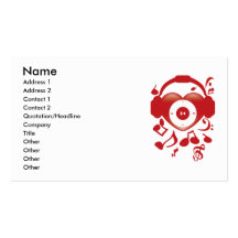 Heart_Beat Business Card Templates