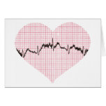 Heart Beat III Greeting Card