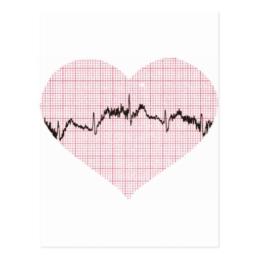 Heart Beat III Postcard