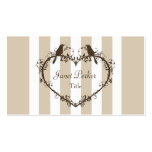 Heart & Birds Business Card