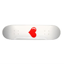 Heart Custom Skate Board