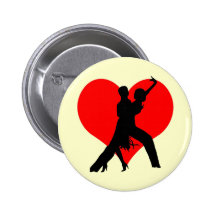 Heart dance pins