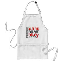 Heart Disease Warrior Apron