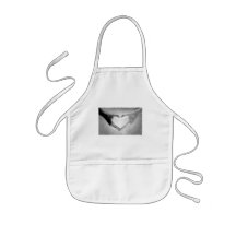 Heart Hands B&W Photo Aprons