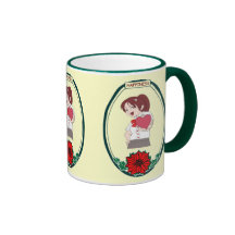 Heart in her hand Happiness mug