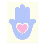 Heart Kamsa Postcard