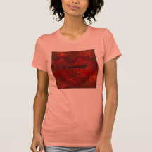 Heart Letter T-shirt (Kissable)
