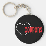 Heart - Love - Coupons Keychain