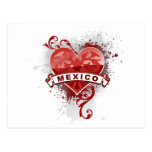 Heart Mexico Post Cards