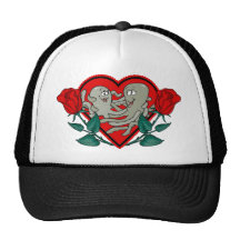 Heart Octopus Mesh Hat