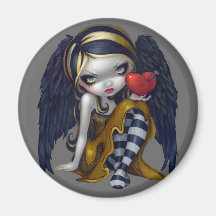 "Heart of Nails" Magnet