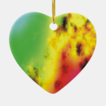 Heart on Fire Ornament