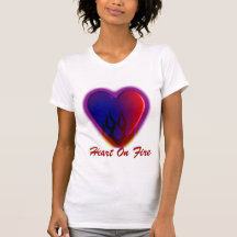 HEART ON FIRE TEES