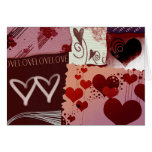 Heart Patches Card