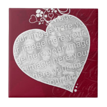 Heart Photo Tile Trivet