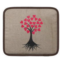 Heart Tree iPad Sleeves