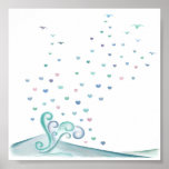 Heart Wave posters