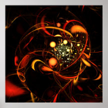 Heartbeat Abstract Art Print