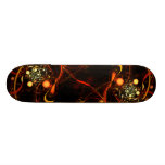 Heartbeat Abstract Art Skateboard