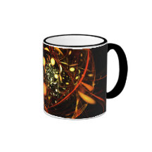 Heartbeat Abstract Coffee Mug