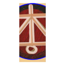 HEARTH - Karuna Reiki Healing Symbol Full Color Rack Card
