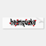 Heartquake Bumper Stickers