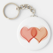 Hearts intertwined keychains
