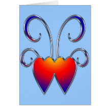 HEARTS OF CHROME CARD
