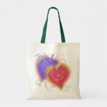 Hearts of Fire Canvas Bag