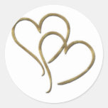 Hearts of gold stickers