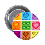 Hearts Set Button