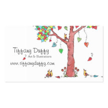 Heartstrings Business Card Template