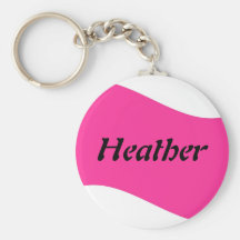 Heather keychain