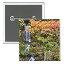 Heavenly Falls and autumn colours Button