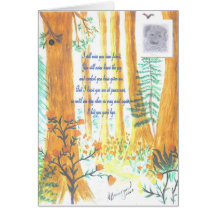 Heaven's Leash pet sympathy card
