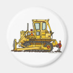 Heavy Duty Bulldozer Dirt Mover Construction Magne Fridge Magnets