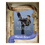 Heavy Martial Arts Blue Belt Portrait One Photo