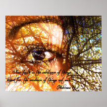 Hebrews 11:1 poster