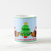 HEDGEHOG HOLIDAY! MUGS