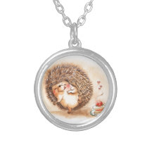Hedgehog Yum! Pendants